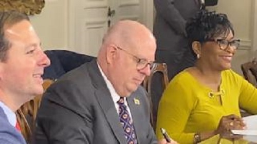Hogan, Ferguson And Jones Sign Transportation, Insulin Bills Into Law