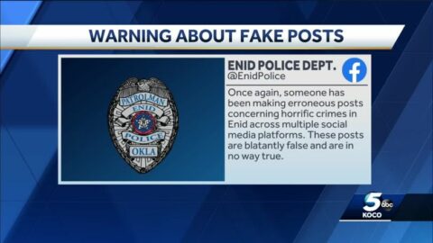 Enid police warn of fake social media posts about crimes | NESA