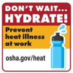 WEATHER: OSHA offers guidelines for employers, employees to adjust as heat wave continues
