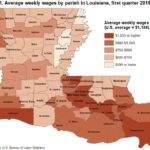 Louisiana workers are making $100 more per week than a year ago