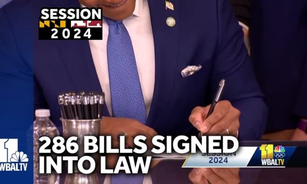 Maryland Gov. Wes Moore signs 286 bills into law