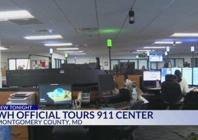 Biden Administration official tours Montgomery County 911 Center