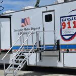 Kansas 911 Coordinating Council and FirstNet Authority unveil new mobile dispatch center available to 911 agencies across the state Thursday